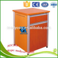 steel bedside cabinet lockable cabinet